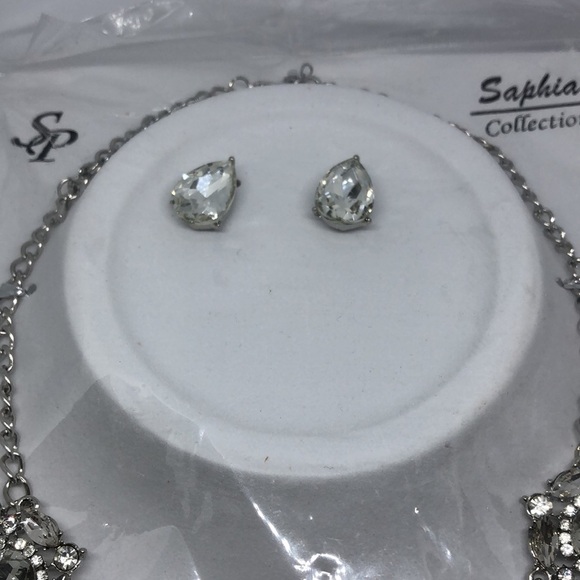 Formal statement jewelry set dazzling - Picture 5 of 5